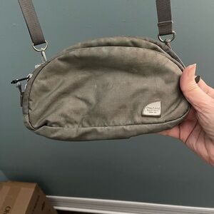Overland Gray Belt Bag for Men